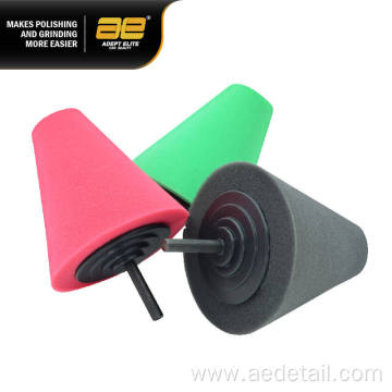 Burnishing Foam Sponge Polishing Cone Shaped Buffing Pads